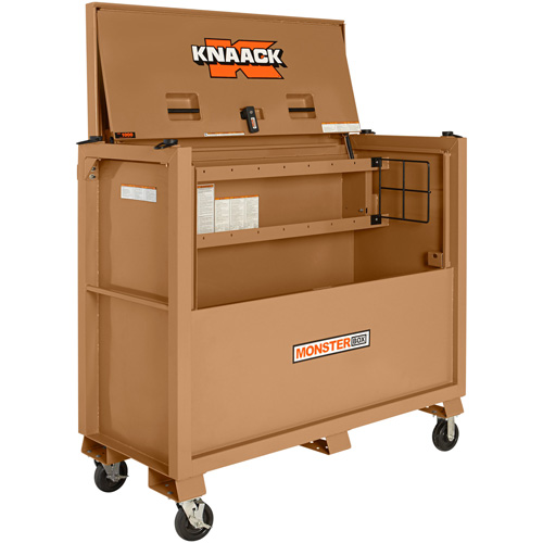 Monster Box Piano Box, 66" W x 30" D x 54-1/2" H, Beige NTL Industrial