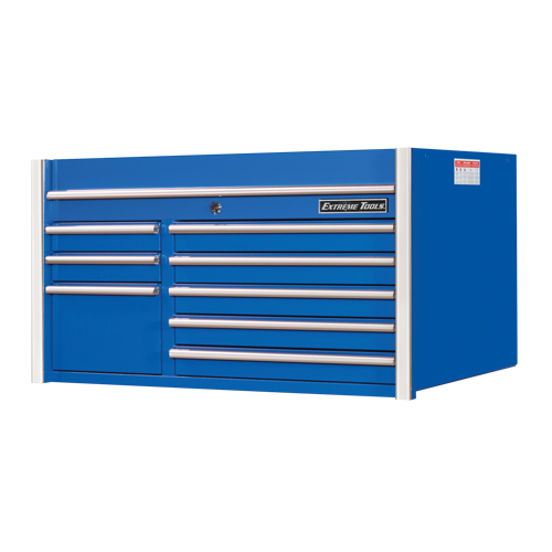 RX Series Tool Chest, 41" W, 8 Drawers, Blue NTL Industrial
