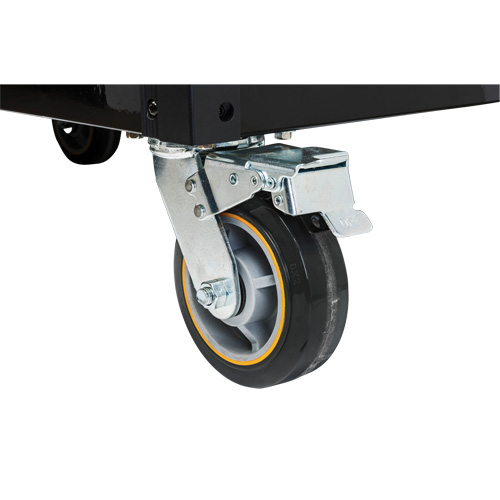 Powered Tool Cart, 11 Drawers, 42-1/2" W x 24-7/16" D x 41" H, Black/Orange NTL Industrial