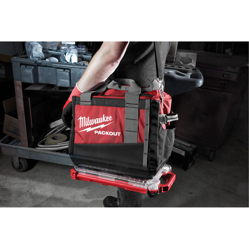 Organisateur profil&eacute; et compact Packout, 16-2/5" x 9-3/4" x 2-1/2", Noir/Rouge NTL Industrial