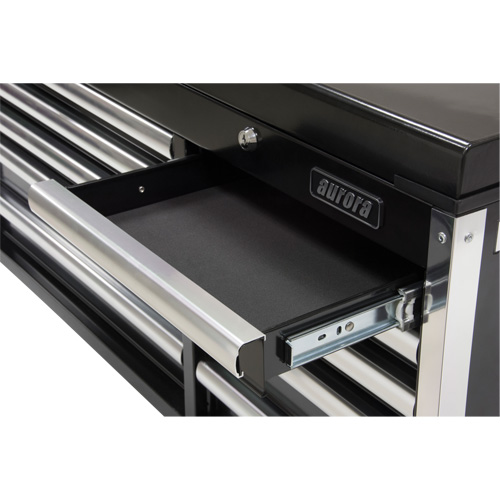 Industrial Tool Chest, 41" W, 10 Drawers, Black NTL Industrial