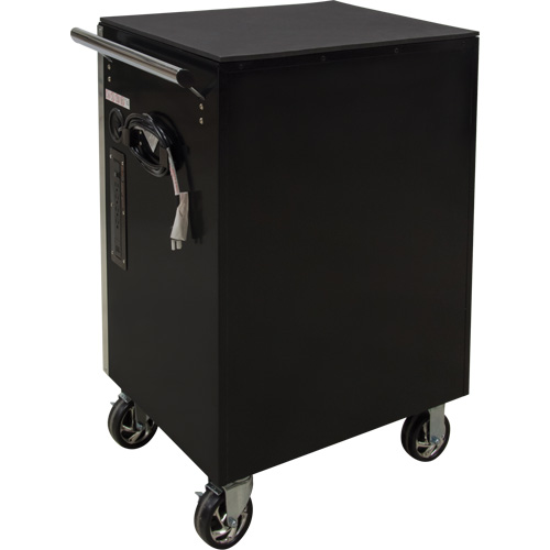 Heavy-Duty Tool Cart, 7 Drawers, 28" W x 22" D x 42-3/8" H, Black NTL Industrial