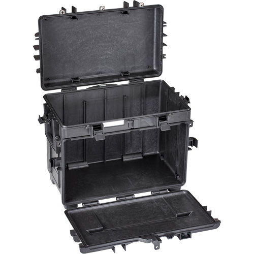 Military Mobile Tool Chest With Drawers, 22-4/5" W x 15" D x 18" H, Black NTL Industrial
