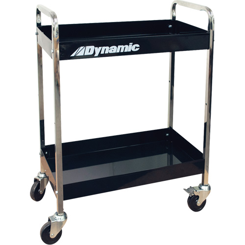 Utility Cart, 2 Tiers, 30" x 36" x 16" NTL Industrial