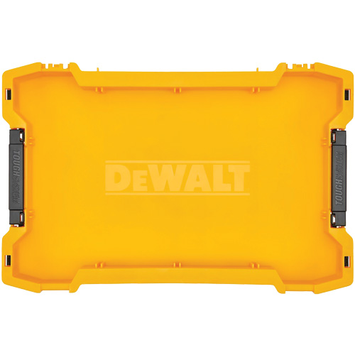 Plateau d'outils peu profond ToughSystem, 18-2/5" x 12" x 2-1/3", Jaune NTL Industrial