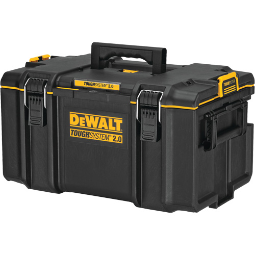 Grande boîte &agrave; outils ToughSystem 2.0, 21-3/4" x 14-3/4" x 12-3/8", Noir NTL Industrial