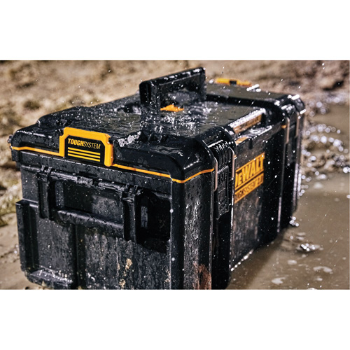 Grande boîte &agrave; outils ToughSystem 2.0, 21-3/4" x 14-3/4" x 12-3/8", Noir NTL Industrial