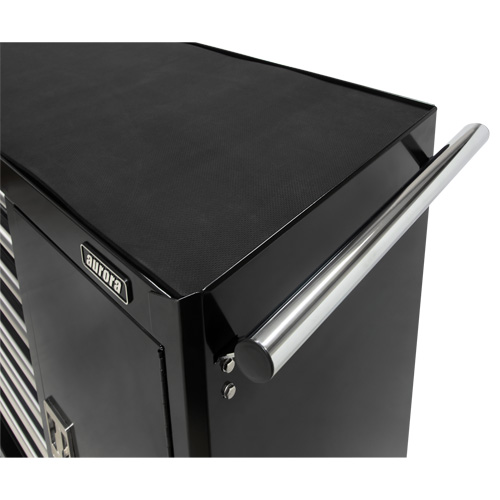 Industrial Tool Cart, 8 Drawers, 44-3/10" W x 21-1/10" D x 36-7/10" H, Black NTL Industrial