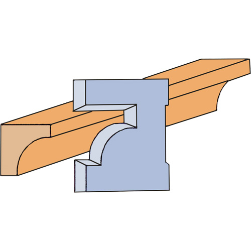 Jeu de couteaux pour moulage en forme d'anse NTL Industrial
