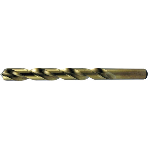 Super Premium Jobber Drill Bit, Cobalt/Steel, 17/64", 135° Point Angle NTL Industrial