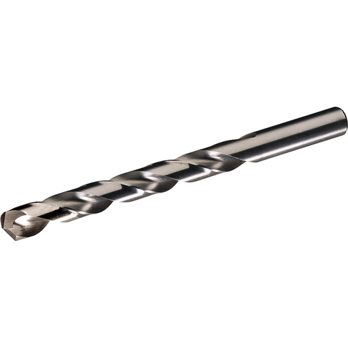 Jobber Length Drill Bits, High Speed Steel, 33/64", 6-5/8" L, 4-13/16" Flute, 118° Point Angle NTL Industrial