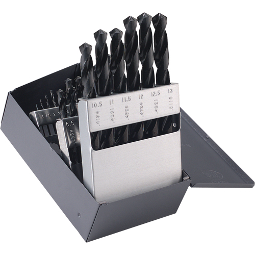 Drill Sets, 25 Pieces, High Speed Steel NTL Industrial