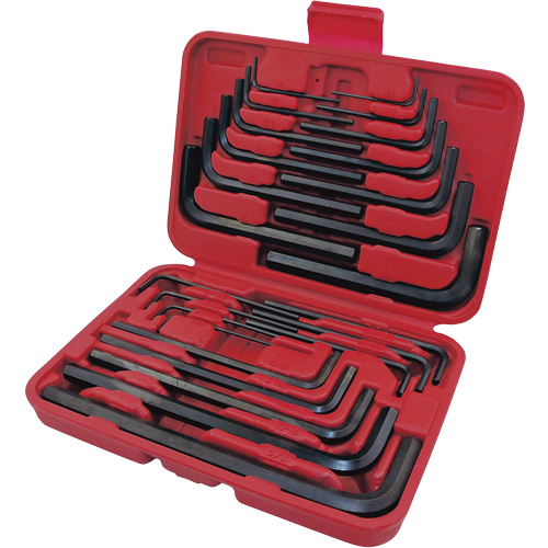 JHK-25SM Hex Key Set, 25 Pcs., Metric & Imperial NTL Industrial
