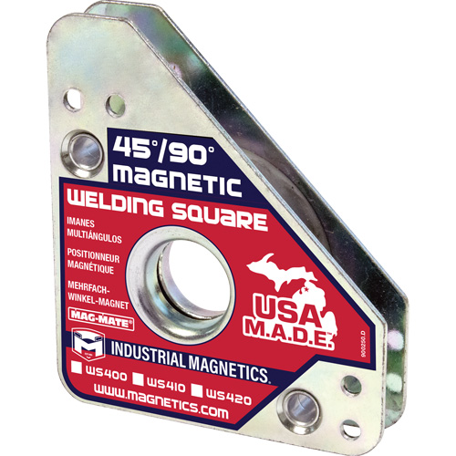 Magnetic Welding Squares, 3-3/4" L x 3/4" W x 4-3/8" H, 75 lbs. NTL Industrial