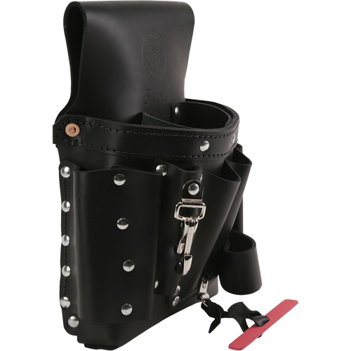 Pore-outils &agrave; tr&egrave;s grande capacit&eacute;, Porte-outil multiple, Cuir, 8 Poches NTL Industrial