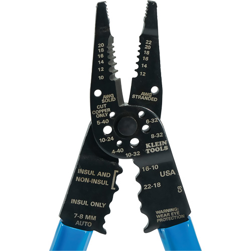 All Purpose Long Nose Tools, 8-1/4" L, 10 - 22 AWG NTL Industrial
