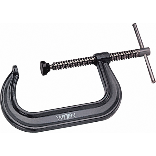 Serre-joint en C, Capacit&eacute; de 4-1/4" (108 mm), Profondeur de gorge de 3-1/4" (83 mm) NTL Industrial
