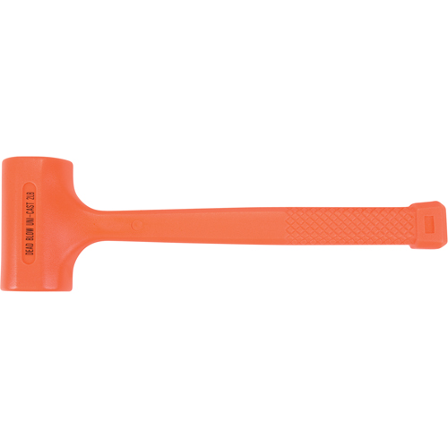 Dead Blow Hammer, 32 oz., Textured Grip, 13-1/4" L NTL Industrial