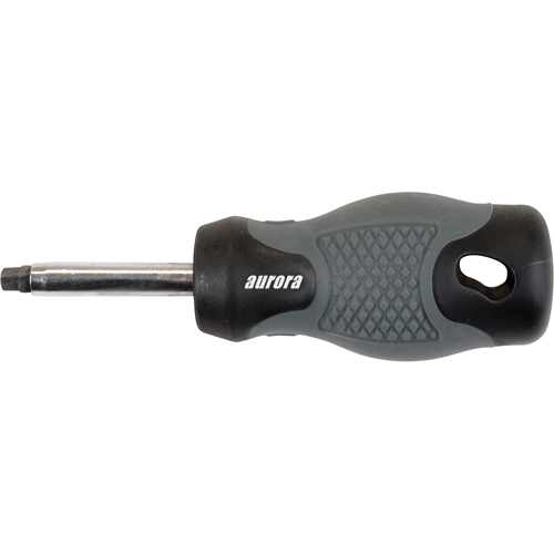 Square Tip Screwdriver, #3 Tip, Round NTL Industrial