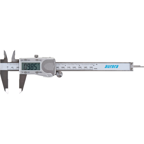 Electronic Digital Calipers, 0.001" (0.03 mm) Resolution, 0 - 6" (0 - 152 mm) Range NTL Industrial