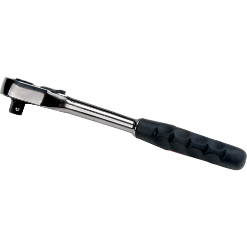 Quick-Release Rubber Grip Ratchet Wrench, 3/8" Drive, Rubber Handle NTL Industrial
