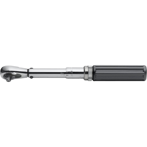 Micrometer Torque Wrenches, Click, 1/4" Square Drive, 30 - 200 in-lbs NTL Industrial
