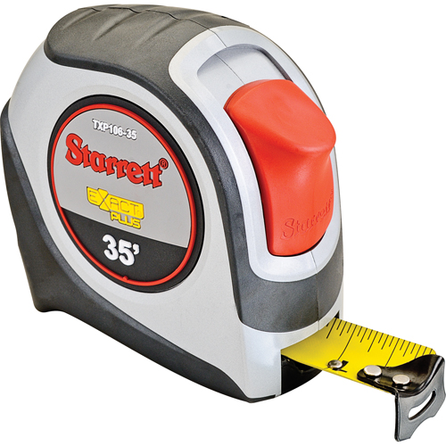 KTXP Series Measuring Tapes, 1" x 35', 1/16" Graduations NTL Industrial