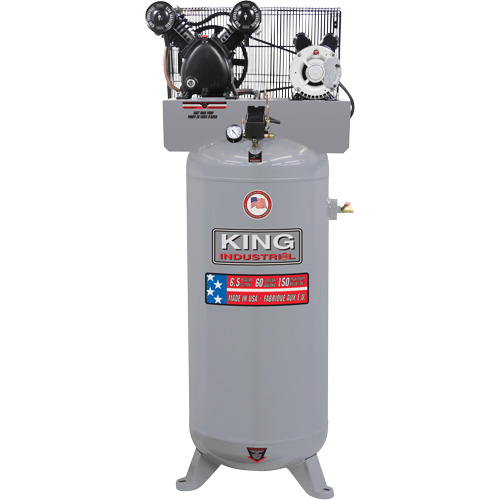 Industrial Compressors, 50 Gal. (60 US Gal) NTL Industrial
