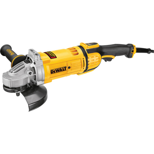 Large Angle Grinder with No Lock-On Switch, 7", 120 V, 15 A, 8500 RPM NTL Industrial