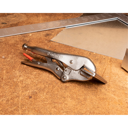 Locking Sheet Metal Clamp, 8" Length NTL Industrial