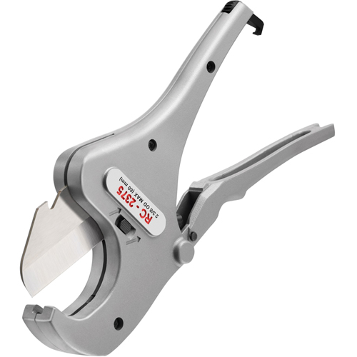 Ratchet Action Plastic Pipe & Tubing Cutter #RC-2375, 1/8" - 2-3/8" Capacity NTL Industrial