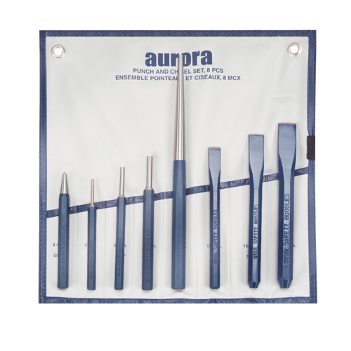 Punch and Chisel Set, 8 Pieces NTL Industrial
