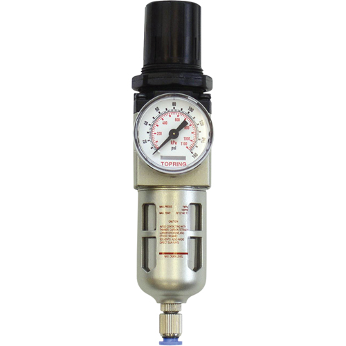 Filtreur/r&eacute;gulateur modulaire, 1/2" NPTF, 150 psi, Capacit&eacute; de 1,6 oz liq. NTL Industrial