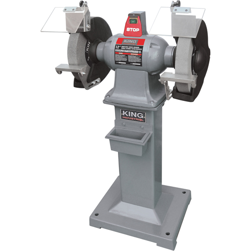 Heavy-Duty Bench Grinder With Floor Stand NTL Industrial