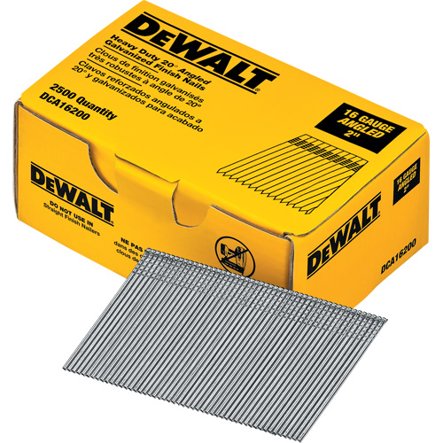 Clous de finition &agrave; angle de calibre 16 NTL Industrial