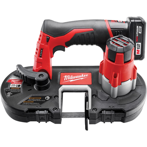Trousse de scie &agrave; ruban sous-compacte sans fil M12, 12 V, 1-5/8" Capacit&eacute; NTL Industrial