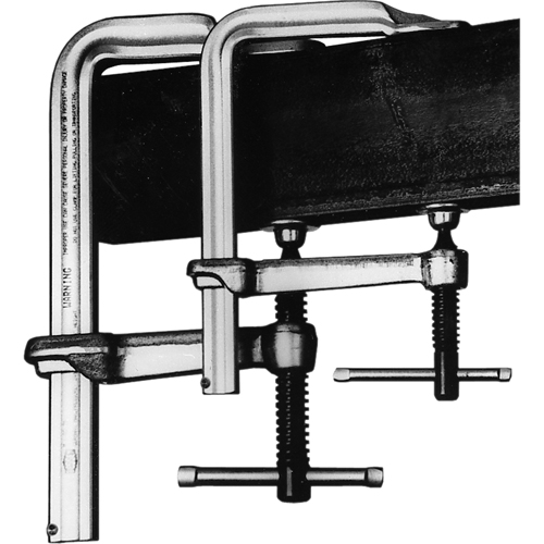 Serre-joints &agrave; barre pour le soudage & la fabrication, 6" (152,4 mm), Force de serrage 1330 lb NTL Industrial