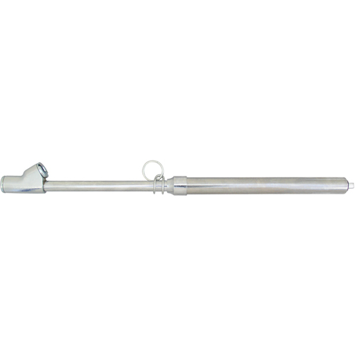 Tire Pressure Gauges - Dual Wheel Type- Dual Straight Chuck Tire Gauges (Nylon Bar) NTL Industrial