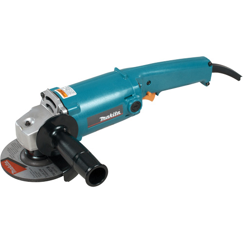 Meuleuse angulaire avec g&acirc;chette de s&eacute;curit&eacute; CA/CC &agrave; deux niveaux, 5", 120 V, 10 A, 12 000 Tr/min NTL Industrial