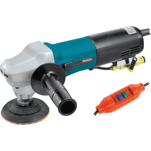 Electronic Stone Polisher, 4" Pad, 7.9 A, 2000-4000 RPM NTL Industrial