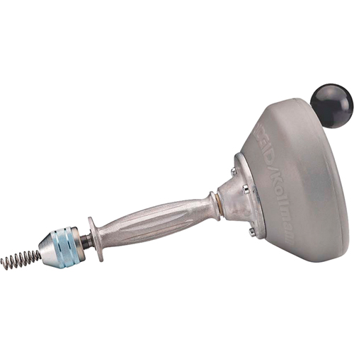 Hand Spinner with C-2IC Head Cable #K-25-DH, Manual, Drop, 25' Cable Length, 5/16" Cable Diameter NTL Industrial