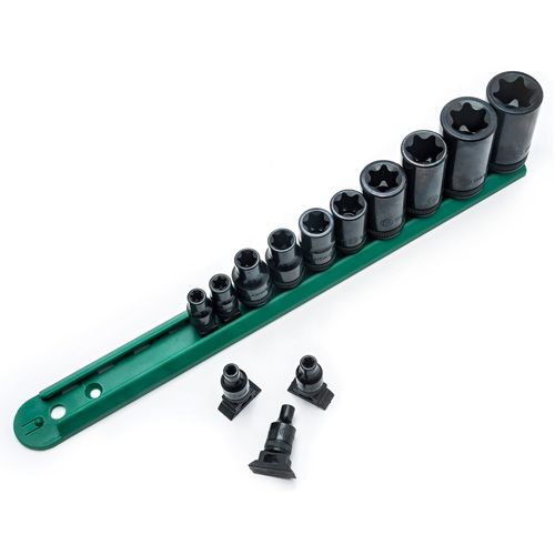 Jeu de douilles externes Torx, Prise 1/2"/1/4"/3/8" NTL Industrial