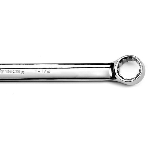 Cl&eacute; mixte longue &agrave; 12 pans, 12 pans, 1-1/2", Fini Chrome/Poli NTL Industrial
