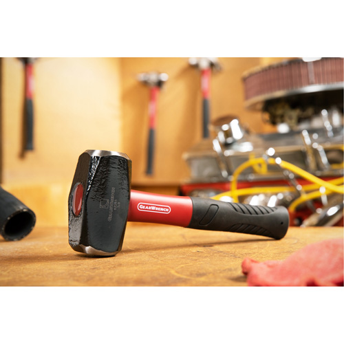 Drilling Hammer, 3 lbs., Fibreglass Handle, 11" L NTL Industrial