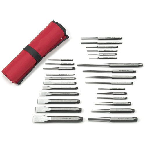 Punch & Chisel Set, 27 Pieces NTL Industrial