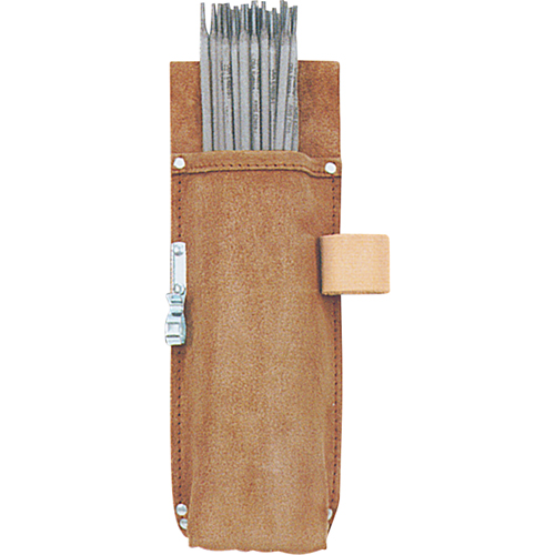 Welder's Pouch, Multiple Tool Holder, Leather, 1 Pockets NTL Industrial