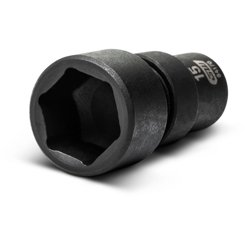 Jeu de 12 douilles m&eacute;triques flexibles universelles &agrave; chocs 1/4" &agrave; 6 pans NTL Industrial