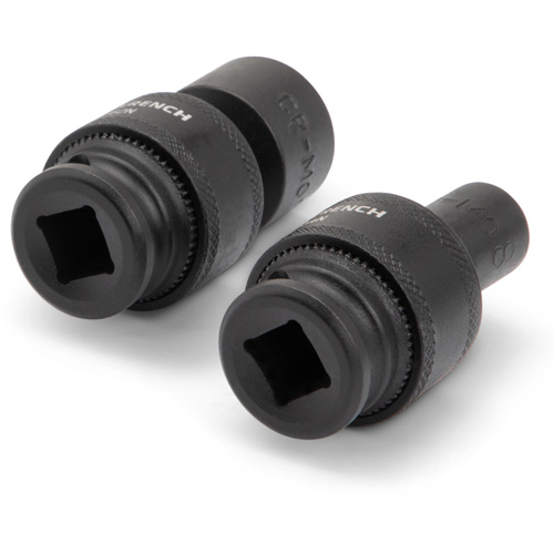 15-Piece 3/8" Drive 6 Point Universal Impact Metric Flex Socket Set NTL Industrial