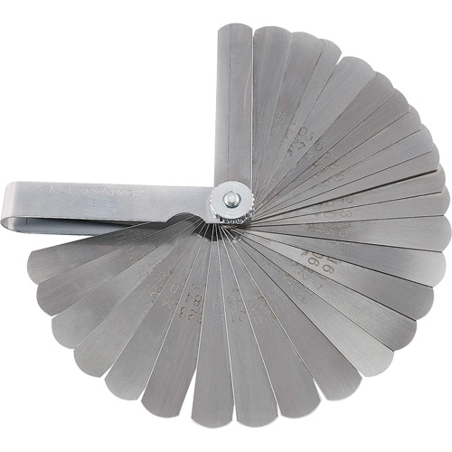 Jauge d&eacute;paisseur SAE/m&eacute;trique de luxe 32 lames NTL Industrial