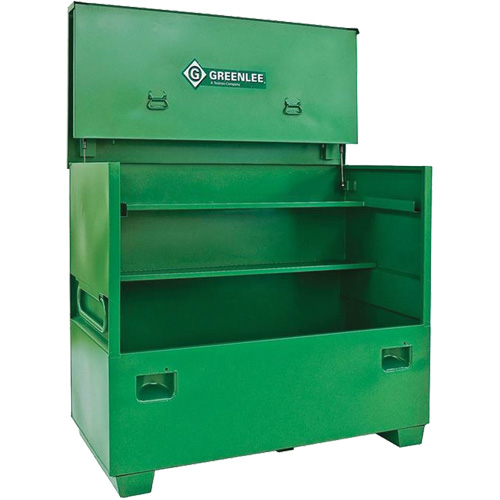 Jobsite Chest, 60" W x 30" D x 48" H, Green NTL Industrial
